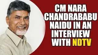 CBN sharing his views with NDTV in Davos | Telugudesam TV