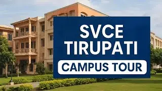SVCE Tirupati 🏫 | Full Campus Tour 2025 #svce #apemcet #viral #college