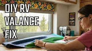Cover Your RV Valance Fast With This DIY Guide!