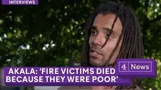 Musician Akala: People died in London fire 'because they were poor’