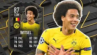 SIGNATURE SIGNINGS WITSEL REVIEW! 87 AXEL WITSEL PLAYER REVIEW FIFA 22