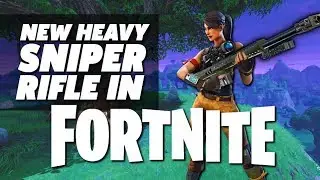Shoot through walls in Fortnite with the new Heavy Sniper Rifle