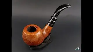 House of GBD Masterpipe Semi-Rusticated Freehand 9mm *SOLD*