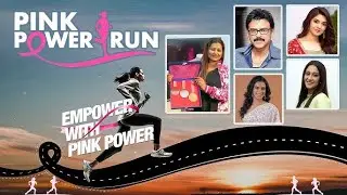 LIVE: Empower with Pink Power Marathon | MEIL || Cancer Awareness || Telangana || Hyderabad