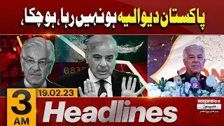 Pakistan is not going bankrupt, it has - News Headlines 3 AM | Express News