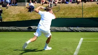 Jack Draper Forehand Slow Motion - ATP Next Gen Forehand Technique