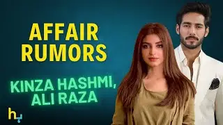 Kinza Hashmi & Ali Raza Affair Rumors Heat Up ❤️ | कंज़ा हाशमी | अली रजा | Hungama Express