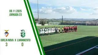 2025/26: J23: Igreja Nova 3-0 Livramento