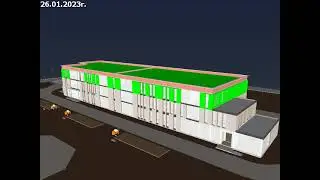 BIM GASU. 4D-модель. Анимация
