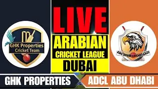 ADCL ABU DHABI vs GHK PROPERTIES LIVE | ADCL vs GHKP - CRICKEX INFO
