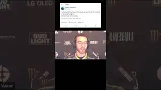 Vulcan on scheduled tweet he made vs TL: 