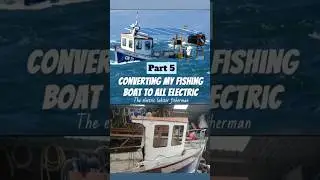 Part 5 of converting my fishing boat to fully electric #ecoboat #electricmarine #electricboat #fish