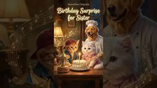 He Had No Money to Buy a Birthday Gift for His Sister | Emotional Cat Short Film