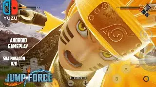 Jump Force | Android Gameplay | Yuzu Android | Offline | SD-870