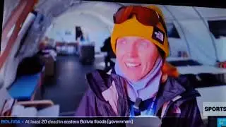 Catherine Drysdale, Winner Antarctica Marathon. Congratulations champion 🏆