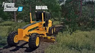 O Granjeiro #27 | Abrindo a estrada para a carvoaria do Lucas | Farming simulator 22