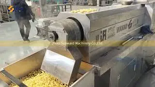 Froot Loops Made By Puffed Snack Food Making Machine Corn Curls Sticks Ball Manuafacturing Extruder