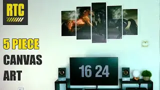 5 Piece Canvas Wall Art Painting for Living Room Bedroom or Office with Horses