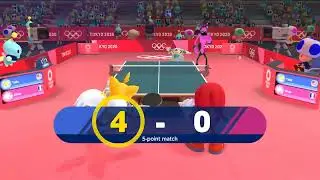Mario & Sonic at the Tokyo 2020 Olympic Games - Table Tennis #39 (Team Tails)