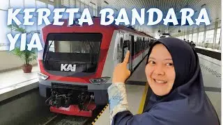 KONDISI TERKINI STASIUN KERETA API BANDARA YIA YOGYAKARTA