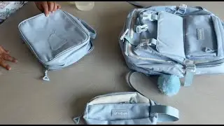 Fimibuke Girls Backpack Set Review  | Honest Mom Take + Waterproof Test