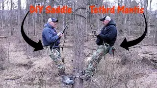 Tethrd Mantis VS Homemade Saddle: I got a FREE Hunting Saddle!!