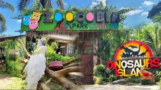 DINO ISLAND and ZOOCOBIA Fun Zoo Theme Park!