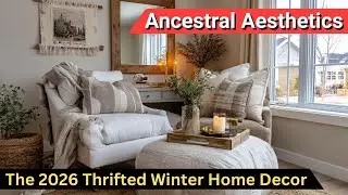Thrifted & Upcycled Winter Home | 2026's Most Requested Decor Style