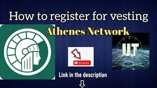 Athene Network | How to register for $ATN vesting | do it now or loose everything.
