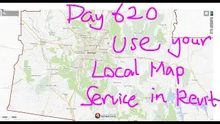 Revit Exercise (Day 620) Use your local map service in Revit
