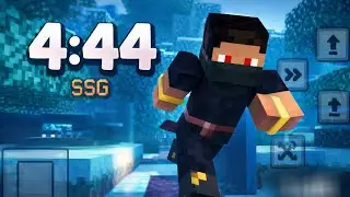 Minecraft speedrun in under 5 min (ssg) #Minecraft 