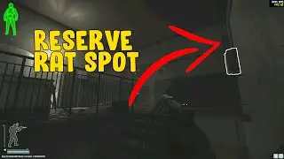 The best tarkov camping spot on reserve