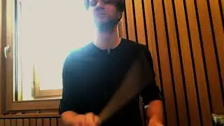 A Drummer seen through the eyes of his Rack-Tom