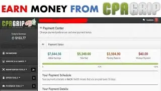 Live Earning Proof With Cpagrip - 2021 Method Updated