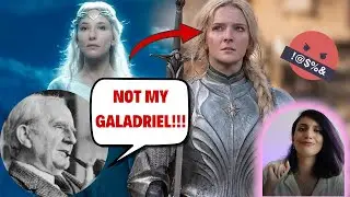 THE RINGS OF POWER BOOKS VS TV SHOW-GALADRIEL #thelordoftherings #theringsofpower #tolkien#amazon