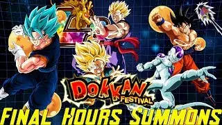 FINAL HOURS LR GoBros 3+1 Summons | Dragon Ball Z Dokkan Battle Global