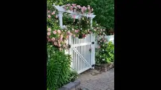 HOW TO MAKE A GARDEN ENTRANCE WITH THESE IDEAS #SHORTS
