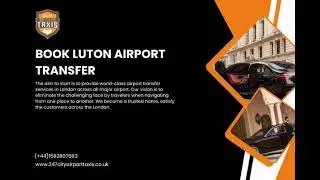 Book Luton Airport Transfer