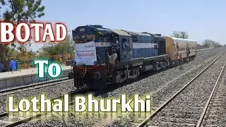 Botad to Lothal Bhurkhi || trein start