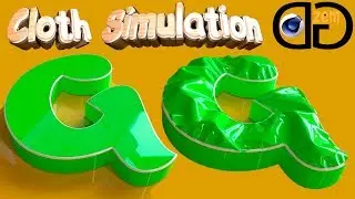 Имитация ткани в Cinema 4D | Tutorial