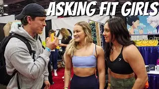 ASKING FIT GIRLS | What body part is most attractive?