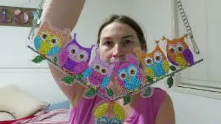 Diamond Painting - December 2021- Unboxing and Completed diamond Painting