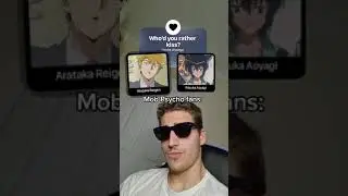 Mob Psycho fans choosing their waifu - NoSchoolSaturday