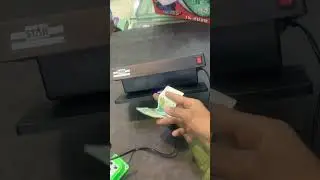Currency checker UV light Rs 1500 #currency #note #uvlight