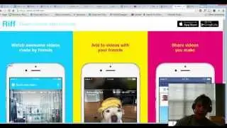 Facebook video app RIFF