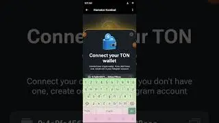 How to connect Ton wallet with Hamster kombat