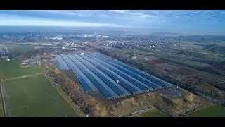 Zonnepark de Griene Greide in Garyp Friesland