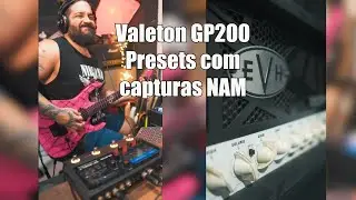 Valeton GP200 - Presets feitos com as Capturas NAM do meu EVH 5150 lll