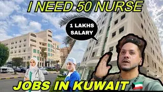 High Salary Nurse Jobs In Kuwait 🇰🇼 | Kuwait Azad Visa, Work Visa, Visit Visa, Travel Visa
