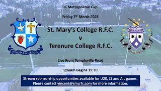 St Mary's College  v Terenure College - J1 Rugby